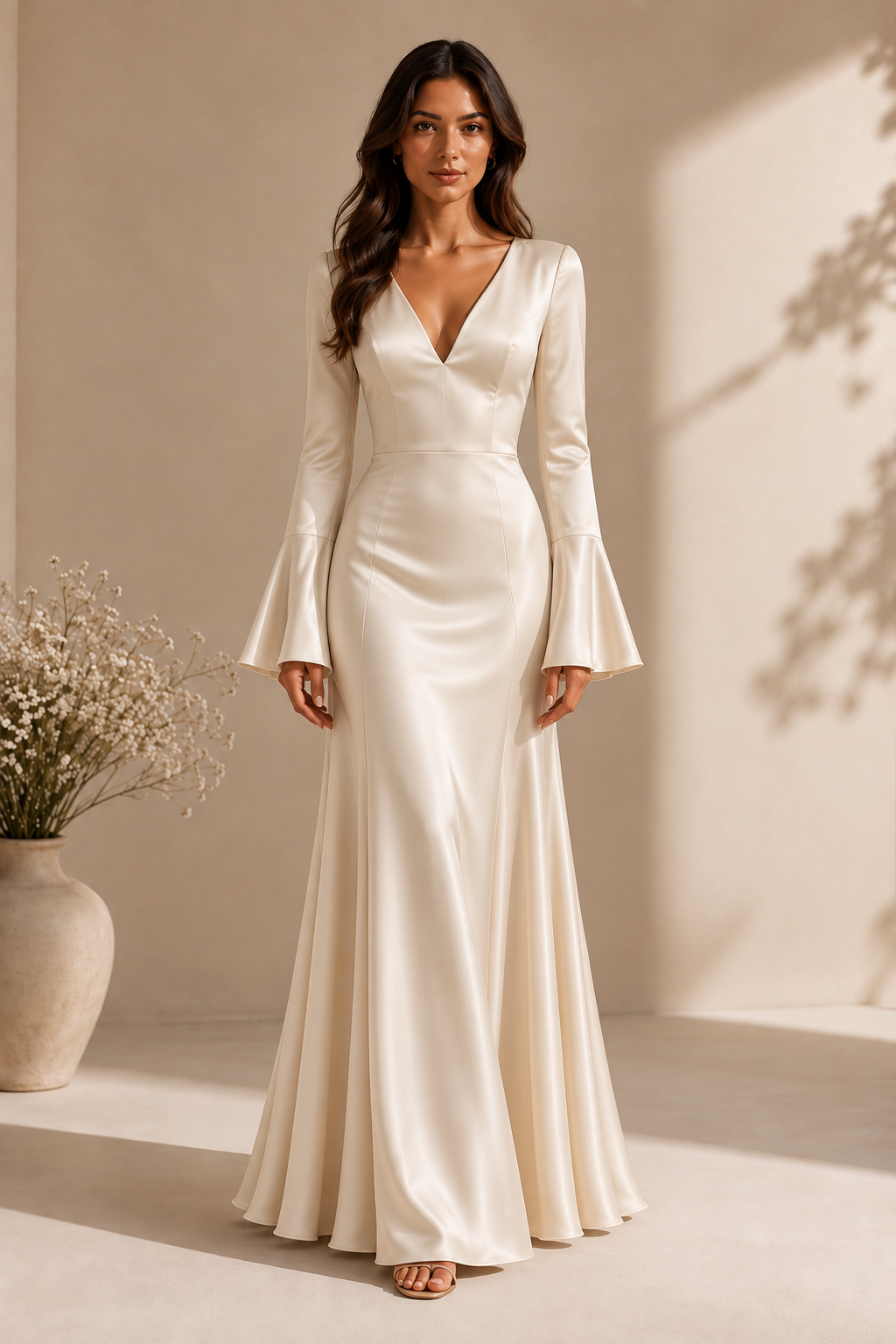 The Silk Dress – Ivory